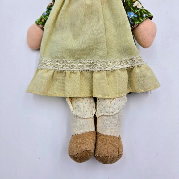 Holly Hobbie’s Friend Amy Knickerbocker Doll Vintage 1970s Cloth Rag Read - Picture 6 of 11